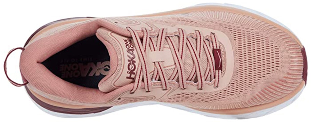 (W) HOKA ONE ONE Bondi 7 'Misty Rose Cordovan' Wanita 1110519-MRCR Lookbook (W) HOKA ONE ONE Bondi 7 'Misty Rose Cordovan' Wanita 1110519-MRCR