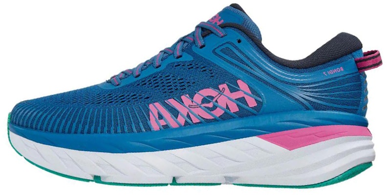 (W) HOKA ONE ONE Bondi 7 'Vallarta Blue Phlox Pink' Lelaki/Wanita Kasut Lari 1110519-VBPP Buy (W) HOKA ONE ONE Bondi 7 'Vallarta Blue Phlox Pink' Lelaki/Wanita Kasut Lari 1110519-VBPP