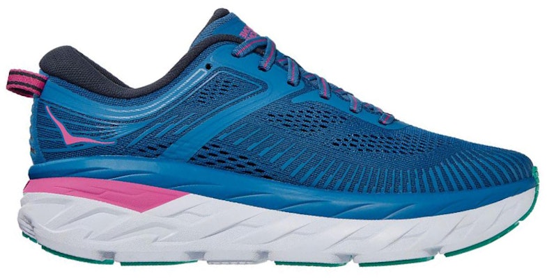 (W) HOKA ONE ONE Bondi 7 'Vallarta Blue Phlox Pink' Lelaki/Wanita Kasut Lari 1110519-VBPP Order (W) HOKA ONE ONE Bondi 7 'Vallarta Blue Phlox Pink' Lelaki/Wanita Kasut Lari 1110519-VBPP