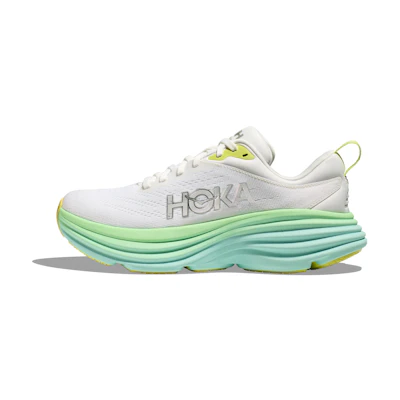 (W) HOKA One One Bondi 8 D Wide 'Champagne White Sea Blue'