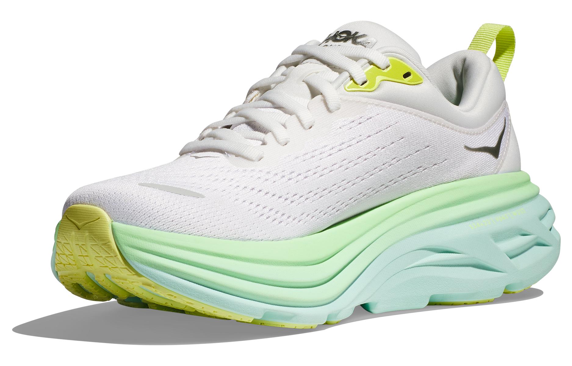 Lookbook (W) HOKA One One Bondi 8 D Wide 'Putih Champagne Laut Biru' 1127954-BDBSO