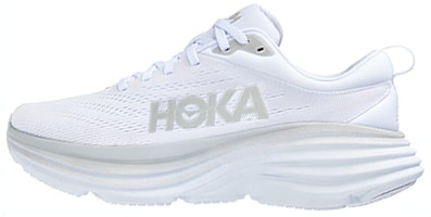(Women) HOKA ONE ONE Bondi 8 Wide 'White' 1127954-WWH (Women) HOKA ONE ONE Bondi 8 Wide 'White' 1127954-WWH