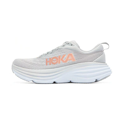 (W) HOKA One One Bondi 8 Wide D 'Light Grey Orange'