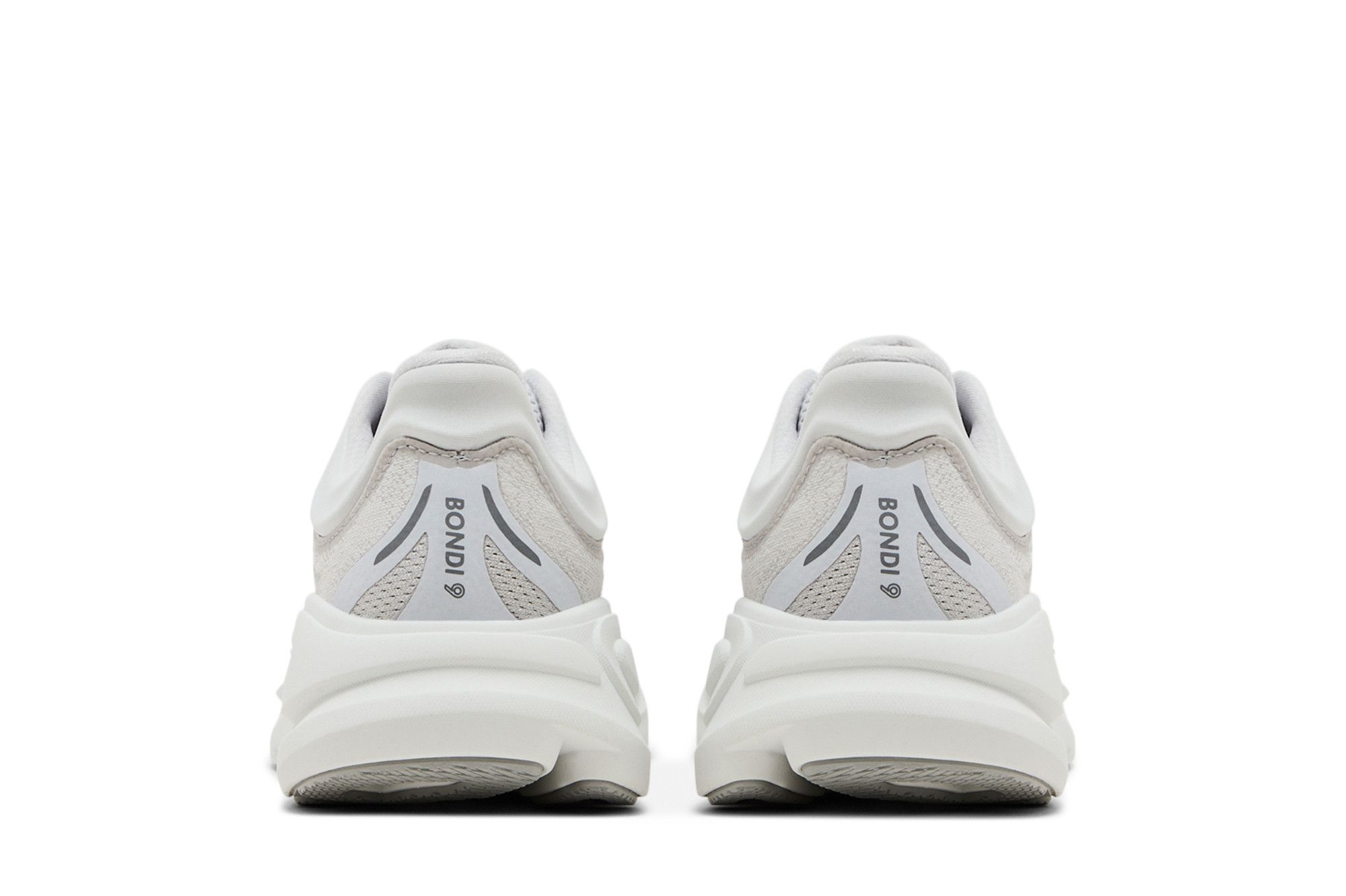 Details for (W) HOKA ONE ONE Bondi 9 跑鞋 白銀色 - 舒適多功能跑步鞋 1162012-SDSTS