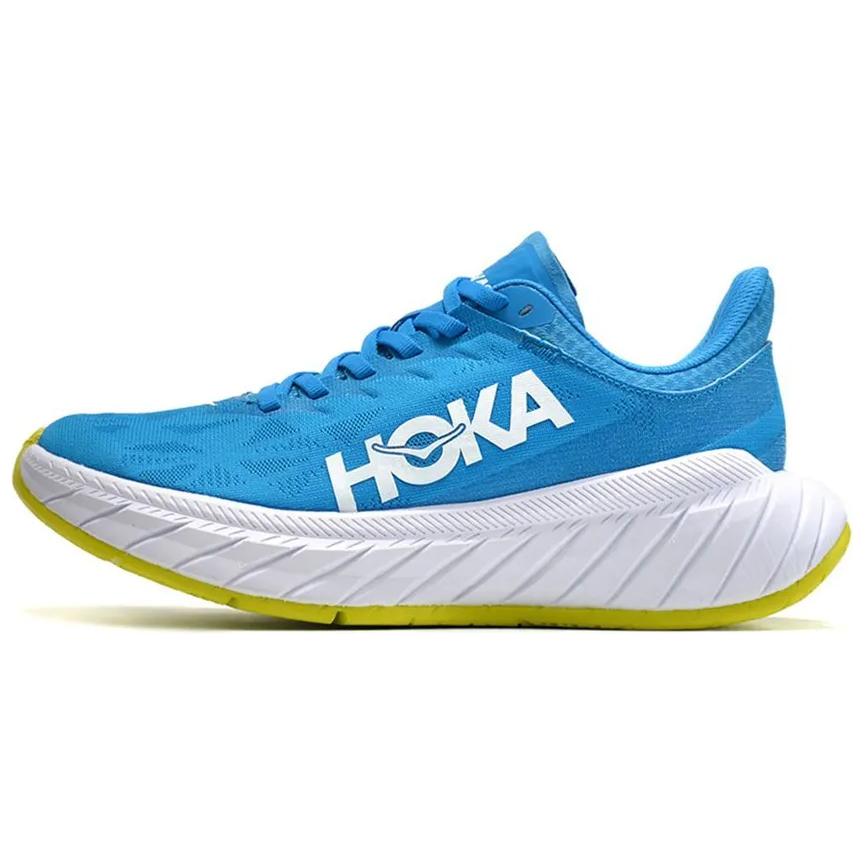 (Women) Hoka One One Carbon X 2 'Diva Blue Citrus' 1113527-DBCTR