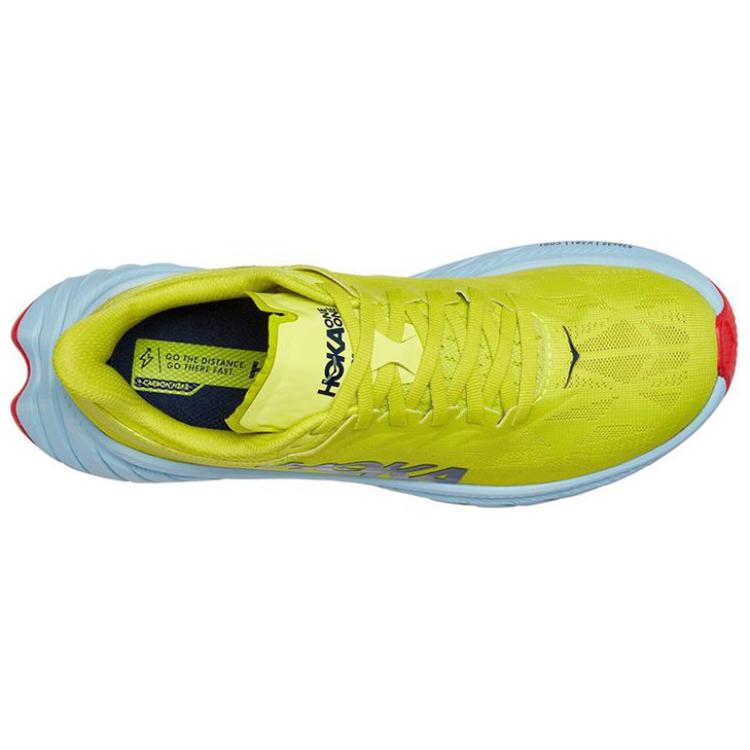 Lookbook (W) HOKA One One Carbon X 2 Primrose Fiesta Malam 1113527-EPFS