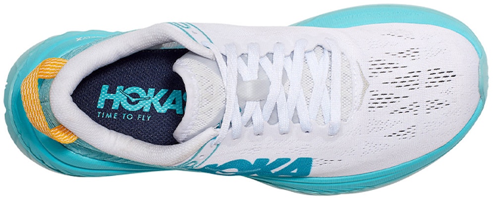 (Women) HOKA ONE ONE Carbon X 'White Blue' 1102887-WALB Lookbook (Women) HOKA ONE ONE Carbon X 'White Blue' 1102887-WALB
