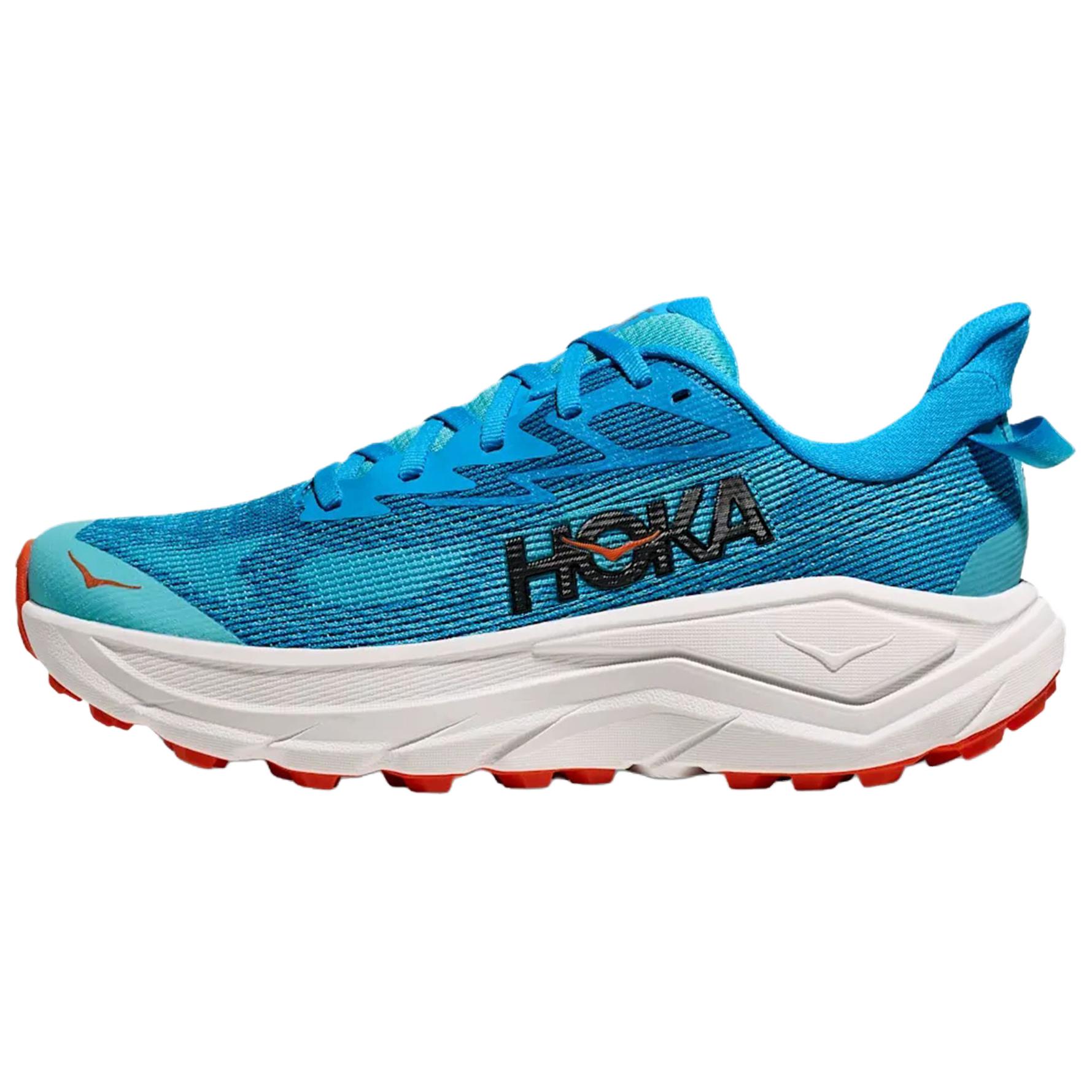(Women) HOKA ONE ONE Challenger 8 Fashionable Breathable Running Shoes Blue 1168717-SKYW
