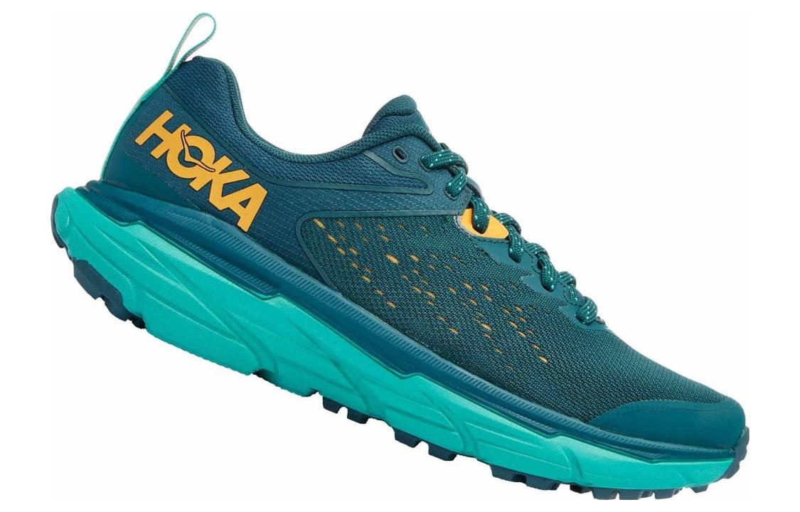 Order (W) HOKA ONE ONE Challenger ATR 6 'Deep Teal Water Garden' Wanita Pria Lari 1106512-DTWGR