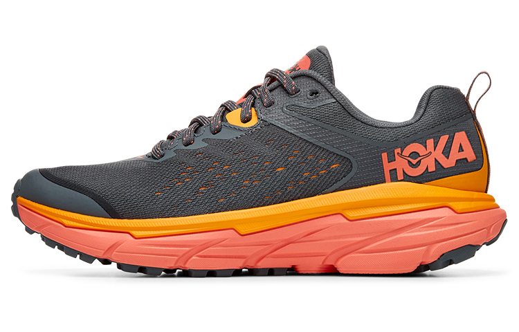 (Women) HOKA ONE ONE Challenger ATR 6 Wide 'Grey Orange' 1106514-CCLL