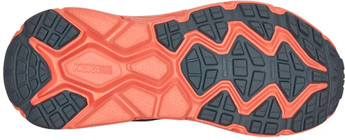 Shop HOKA ONE ONE Challenger ATR 6 寬楦 低幫 越野跑鞋 女款 灰橙