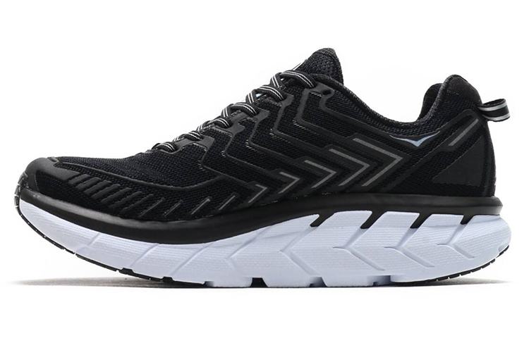 Buy HOKA ONE ONE Clifton 4 耐磨 低筒 跑步鞋 女款 黑白