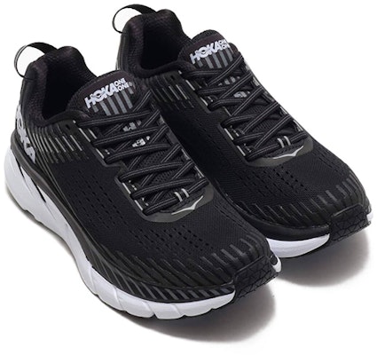 (Women) HOKA ONE ONE Clifton 5 'Black White' 1093756-BWHT Lookbook (Women) HOKA ONE ONE Clifton 5 'Black White' 1093756-BWHT