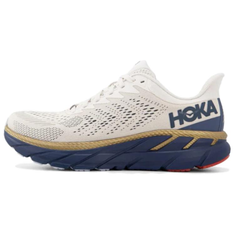Buy (W) HOKA ONE ONE 克里夫顿7 '豆腐复古靛蓝' 1110509-TVID