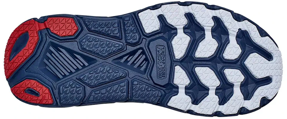 (W) HOKA ONE ONE Clifton 7 'Tofu Vintage Indigo' Sepatu Lari Pria/Wanita. 1110509-TVID Shop (W) HOKA ONE ONE Clifton 7 'Tofu Vintage Indigo' Sepatu Lari Pria/Wanita. 1110509-TVID