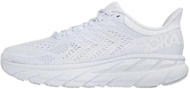 HOKA ONE ONE Clifton 7 防滑低幫跑步鞋 女款 白色 Buy HOKA ONE ONE Clifton 7 防滑低幫跑步鞋 女款 白色