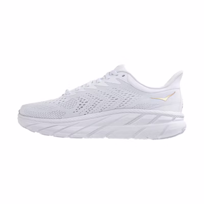 (W) HOKA ONE ONE Clifton 7 'White Golden Egg'