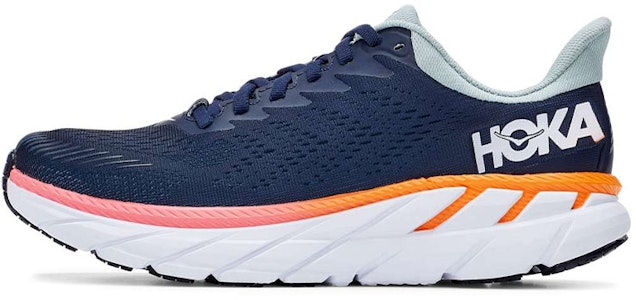 HOKA ONE ONE Clifton 7 寬楦低幫跑步鞋 女款 藍色 Buy HOKA ONE ONE Clifton 7 寬楦低幫跑步鞋 女款 藍色