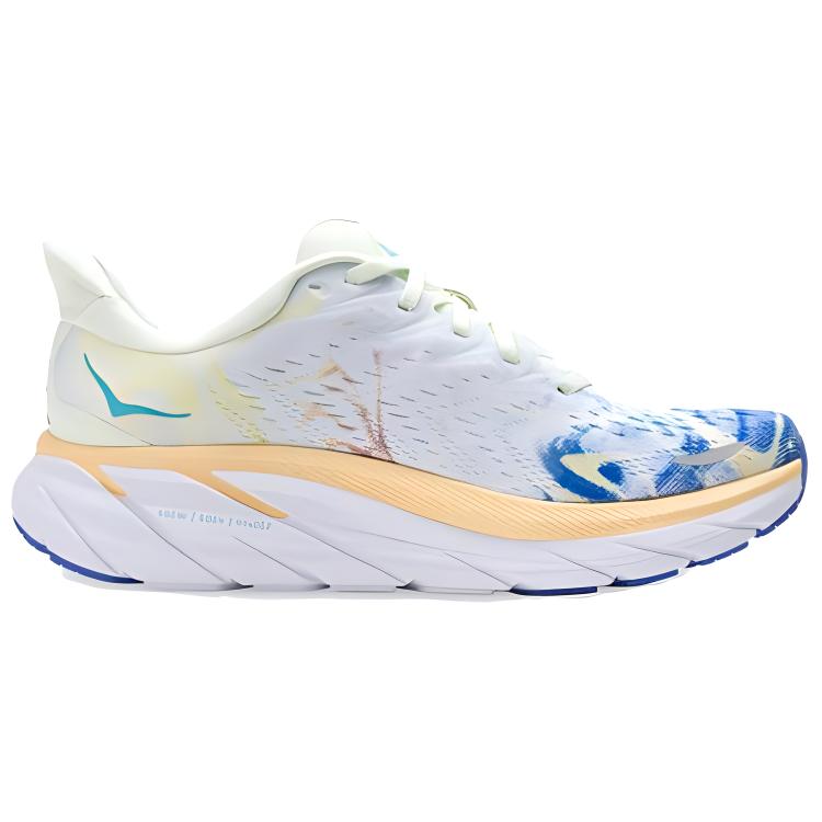 (W) HOKA ONE ONE Clifton 8 Wide 'White Blue' 圖 2