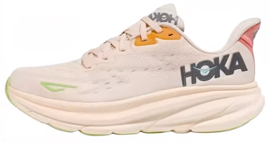 (Women) HOKA ONE ONE Clifton 9 Beige Trail Running Shoes - Lightweight & Breathable 1127896-VLS (Women) HOKA ONE ONE Clifton 9 Beige Trail Running Shoes - Lightweight & Breathable 1127896-VLS