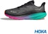(Women) HOKA ONE ONE Clifton 9 GTX Running Shoes /Teal Blue Black HO1141490FBCQ