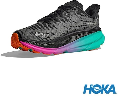 (W) 호카 오네오네 클리프턴 9 GTX 러닝화 /틸 블루 블랙 HO1141490FBCQ Shop (W) 호카 오네오네 클리프턴 9 GTX 러닝화 /틸 블루 블랙 HO1141490FBCQ