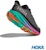 (Women) HOKA ONE ONE Clifton 9 GTX Running Shoes /Teal Blue Black HO1141490FBCQ