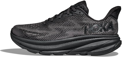 (Women) HOKA ONE ONE Clifton 9 Wide 'Black' 1132211-BBLC (Women) HOKA ONE ONE Clifton 9 Wide 'Black' 1132211-BBLC