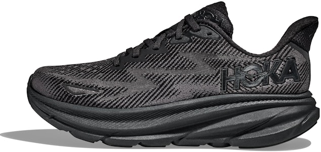 (W) HOKA ONE ONE Clifton 9 Wide 'Hitam' 1132211-BBLC Buy (W) HOKA ONE ONE Clifton 9 Wide 'Hitam' 1132211-BBLC