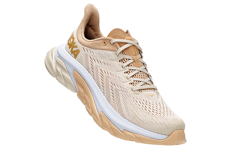 Lookbook (W) HOKA ONE ONE Clifton Edge ''Beige Weiß'' Sneakers 1110511-AMBG