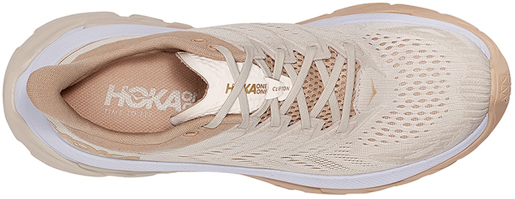 (W) HOKA ONE ONE Clifton Edge 'Beige Putih' Sneakers 1110511-AMBG Purchase (W) HOKA ONE ONE Clifton Edge 'Beige Putih' Sneakers 1110511-AMBG