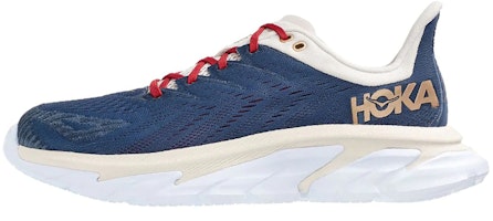 (Women) HOKA ONE ONE Clifton Edge 'White Vintage Navy' 1110511-VITF (Women) HOKA ONE ONE Clifton Edge 'White Vintage Navy' 1110511-VITF
