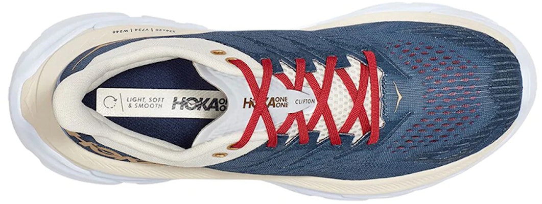 (Women) HOKA ONE ONE Clifton Edge 'White Vintage Navy' 1110511-VITF Lookbook (Women) HOKA ONE ONE Clifton Edge 'White Vintage Navy' 1110511-VITF