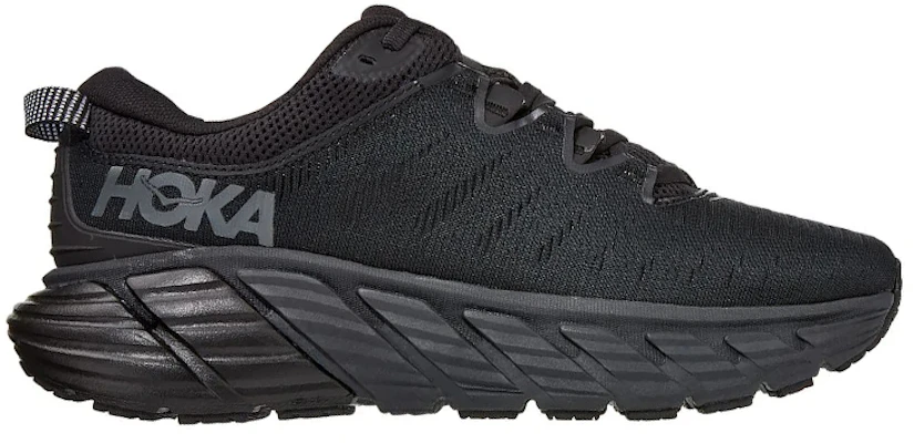 HOKA ONE ONE Gaviota 3 女款低幫跑步鞋 黑色 Order HOKA ONE ONE Gaviota 3 女款低幫跑步鞋 黑色