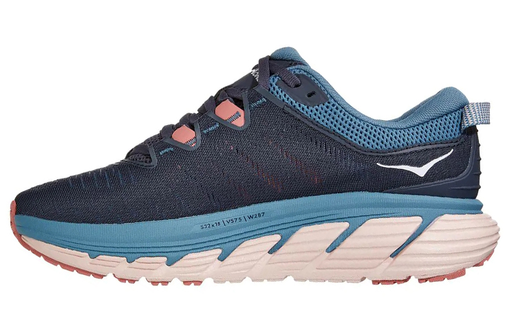 Buy HOKA ONE ONE Gaviota 3 舒適透氣 低幫休閒跑步鞋 女款 藍粉