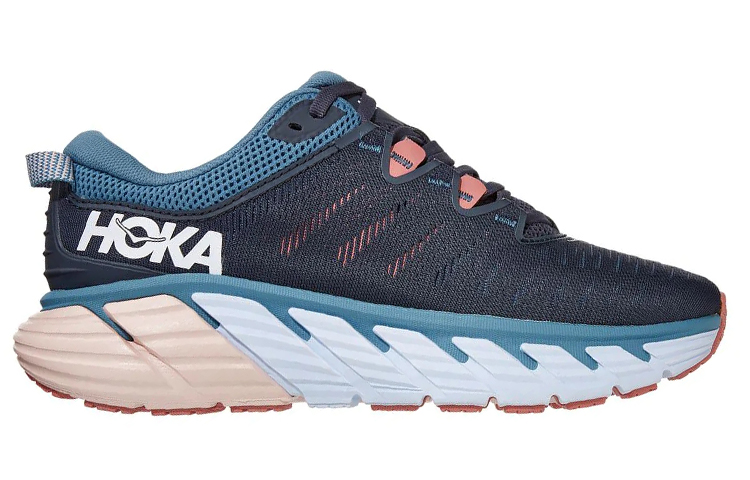 Order HOKA ONE ONE Gaviota 3 舒適透氣 低幫休閒跑步鞋 女款 藍粉