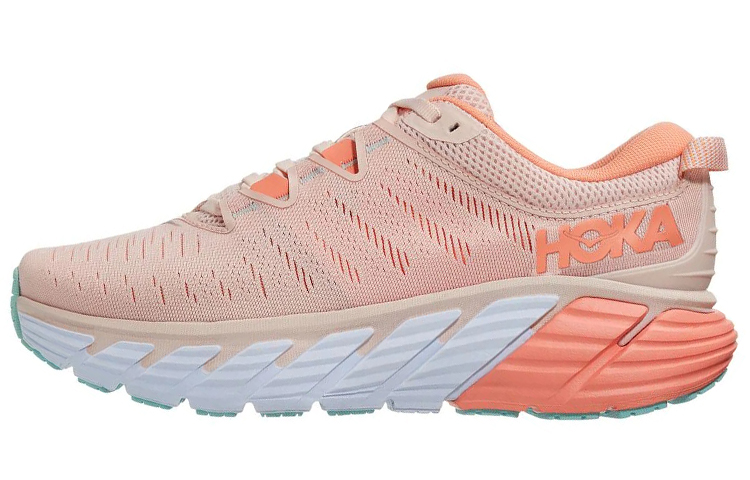 (Women) HOKA ONE ONE Gaviota 3 Silver Peony Cantaloupe' 'HOKA ONE ONE Gaviota 3' 1113521-SPCN