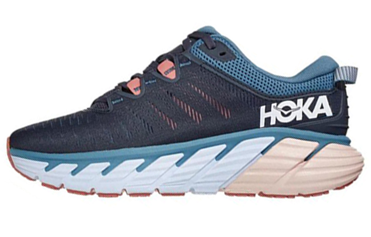 (Women) HOKA ONE ONE Gaviota 3 Wide 'Black Blue' 1113523-OBRS