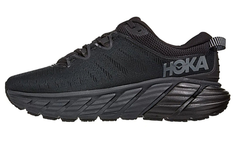 (Women) HOKA ONE ONE Gaviota 3 Wide 'Black Low-Top' 1113523-BBLC