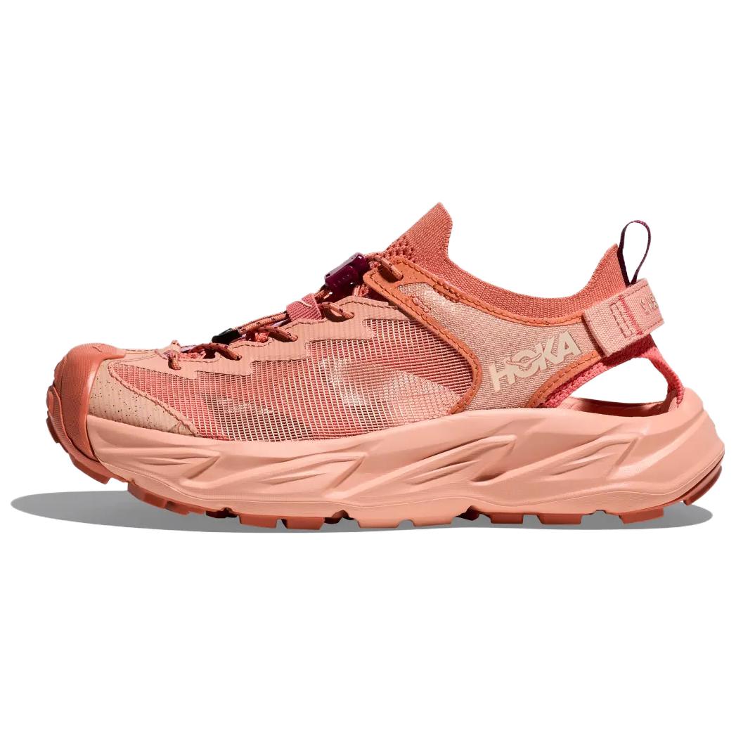 (Women) HOKA ONE ONE Hopara 2 Red Water Hiking Shoes - Comfortable & Slip-Resistant 1147670-DLY