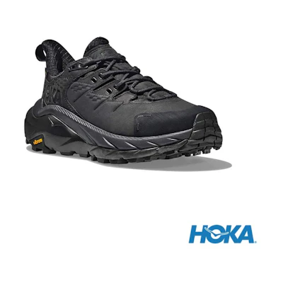 (W) HOKA ONE ONE Kaha 2 Low GTX Waterproof Hiking Shoes Black
