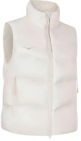 (Women) HOKA ONE ONE Lightweight Outdoor Down Vest - Gypsum White. 1171823-Plaster White (Women) HOKA ONE ONE Lightweight Outdoor Down Vest - Gypsum White. 1171823-Plaster White
