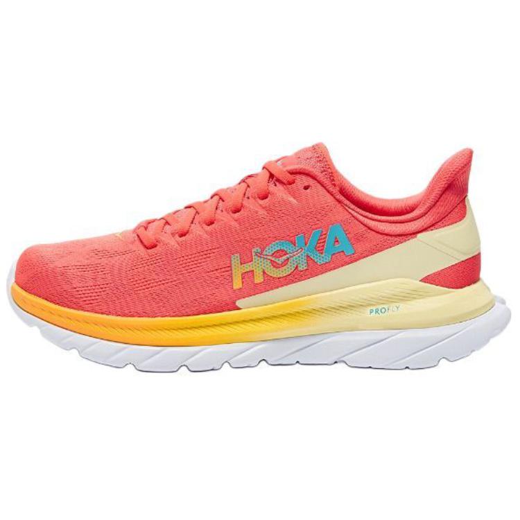 (Women) HOKA ONE ONE Mach 4 ' Hot Coral Saffron' 1113529-HCSF
