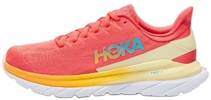 (Women) HOKA ONE ONE Mach 4 ' Hot Coral Saffron' 1113529-HCSF (Women) HOKA ONE ONE Mach 4 ' Hot Coral Saffron' 1113529-HCSF