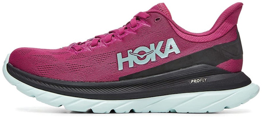 (W) HOKA ONE ONE Mach 4 'Fuschia Hitam' 1113529-FFBL Buy (W) HOKA ONE ONE Mach 4 'Fuschia Hitam' 1113529-FFBL