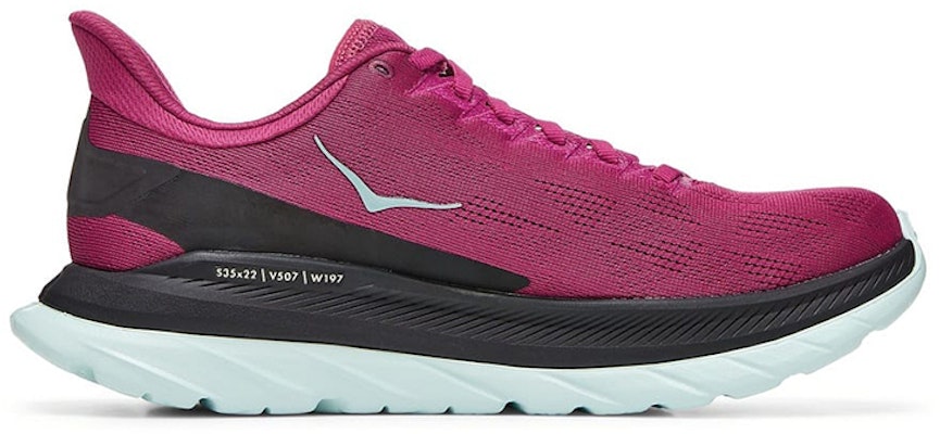 (W) HOKA ONE ONE Mach 4 'Fuschia Hitam' 1113529-FFBL Order (W) HOKA ONE ONE Mach 4 'Fuschia Hitam' 1113529-FFBL