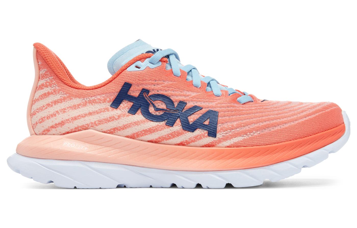 Order HOKA ONE ONE Mach 5 減震透氣回彈 低幫 跑步鞋 女款 橘色