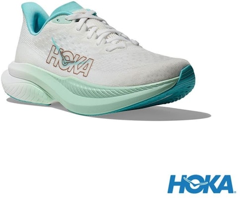 (Women) HOKA ONE ONE Mach 6 Wide Running Shoes Frost White/Rose Gold White color HO1147834FTRS Buy (Women) HOKA ONE ONE Mach 6 Wide Running Shoes Frost White/Rose Gold White color HO1147834FTRS