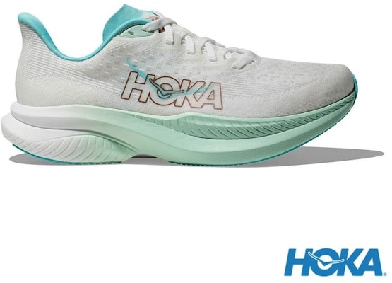 (Women) HOKA ONE ONE Mach 6 Wide Running Shoes Frost White/Rose Gold White color HO1147834FTRS Order (Women) HOKA ONE ONE Mach 6 Wide Running Shoes Frost White/Rose Gold White color HO1147834FTRS