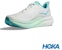 (Women) HOKA ONE ONE Mach 6 Wide Running Shoes Frost White/Rose Gold White color HO1147834FTRS